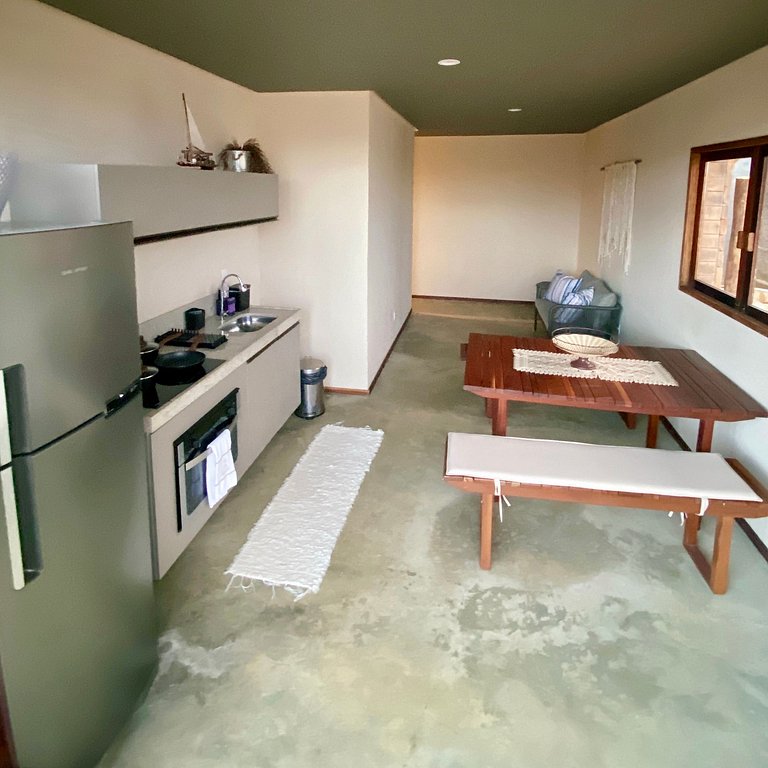 KAHA MAR - AP 3/4 com piscina PRIVATIVA no Patacho