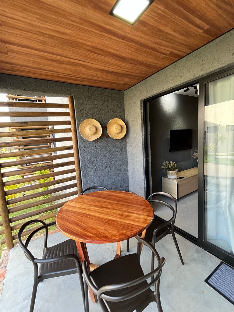 Belíssimo apartamento Studio na Praia do Patacho