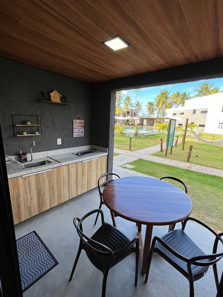 Belíssimo apartamento Studio na Praia do Patacho