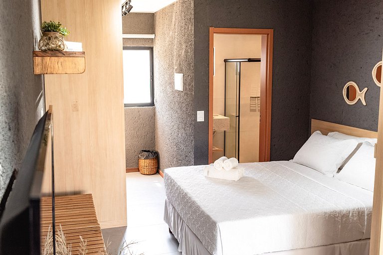 Belíssimo apartamento Studio na Praia do Patacho
