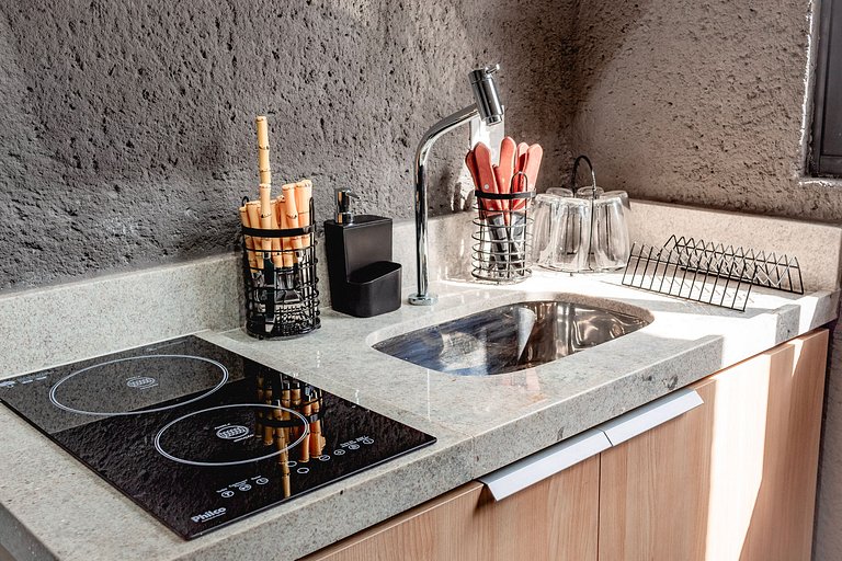 Belíssimo apartamento Studio na Praia do Patacho