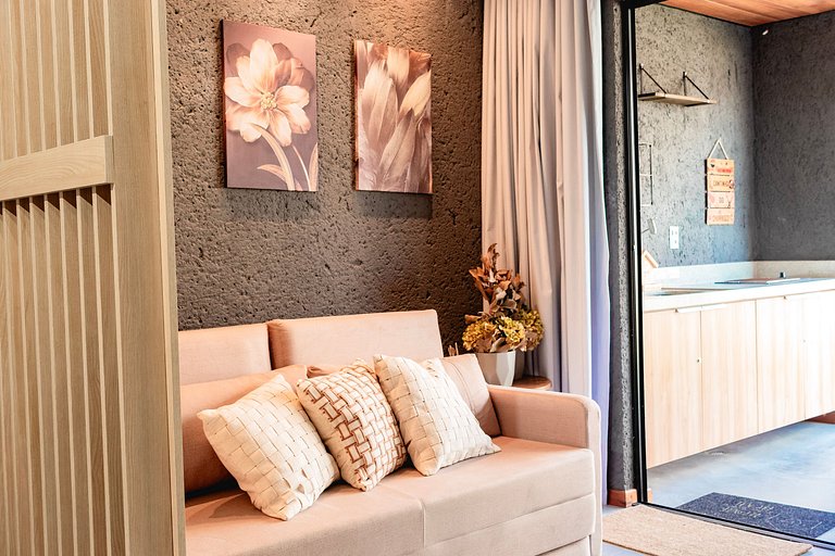 Belíssimo apartamento Studio na Praia do Patacho