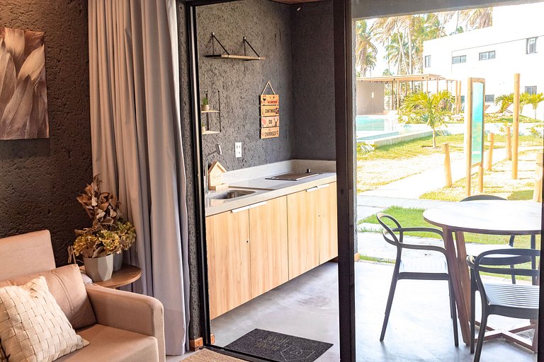 Belíssimo apartamento Studio na Praia do Patacho