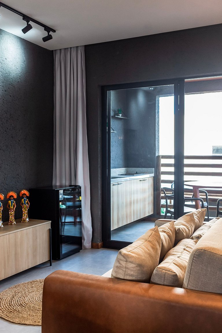 Belíssimo apartamento A107 na Praia do Patacho