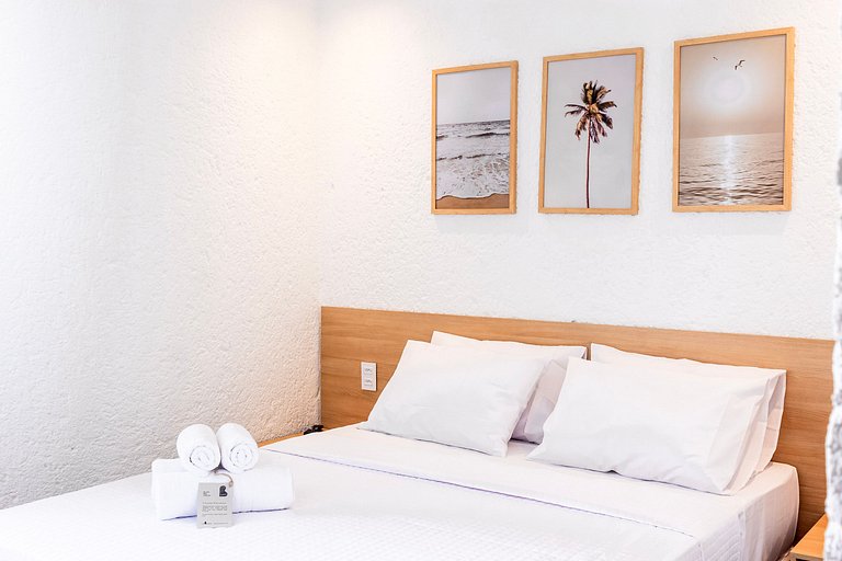 Belíssimo apartamento A107 na Praia do Patacho