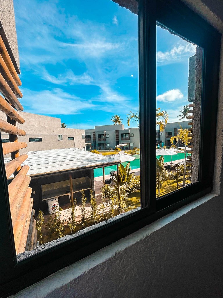 Belíssimo apartamento A107 na Praia do Patacho