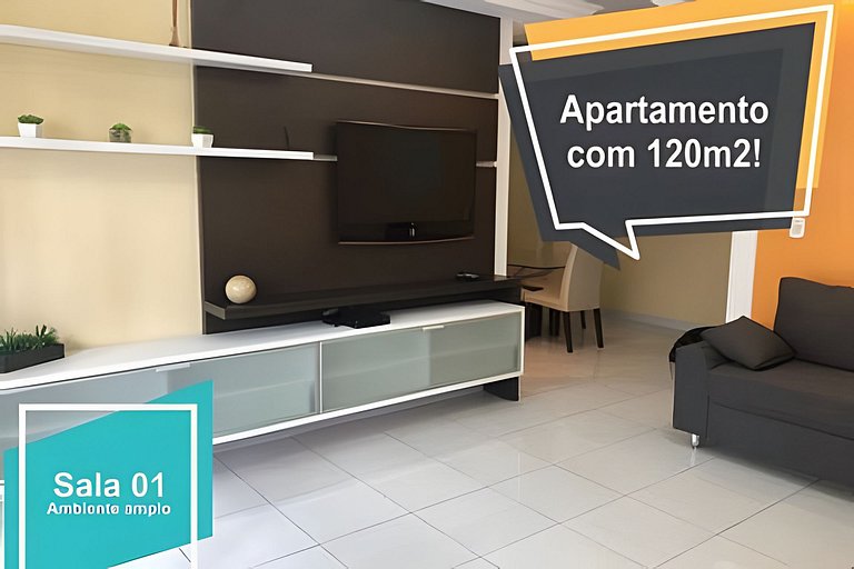 Excelente apartamento no coração da Ponta Verde!