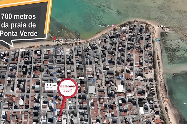 Excelente apartamento no coração da Ponta Verde!